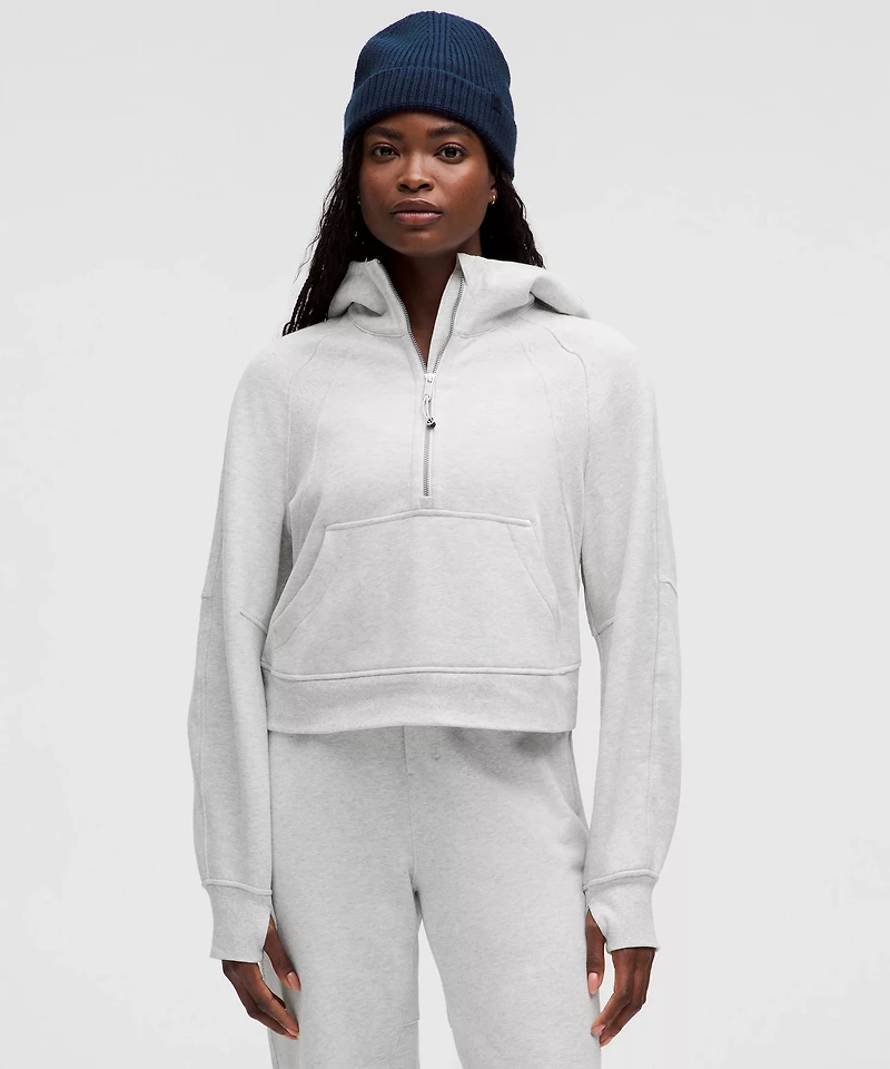 Scuba Oversized Half-Zip Hoodie | Women's Hoodies & Sweatshirts