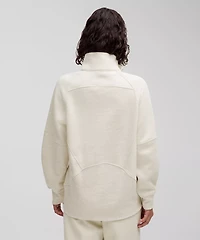 Scuba Oversized Funnel-Neck Half Zip *Long | Women's Hoodies & Sweatshirts