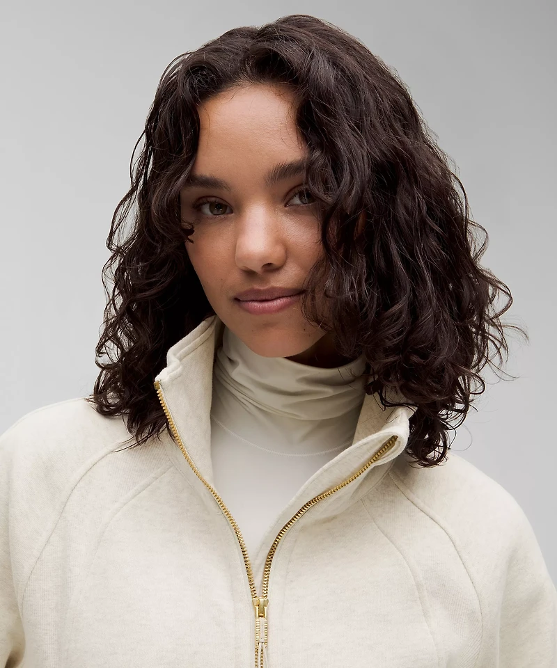 Scuba Oversized Funnel-Neck Half Zip *Long | Women's Hoodies & Sweatshirts