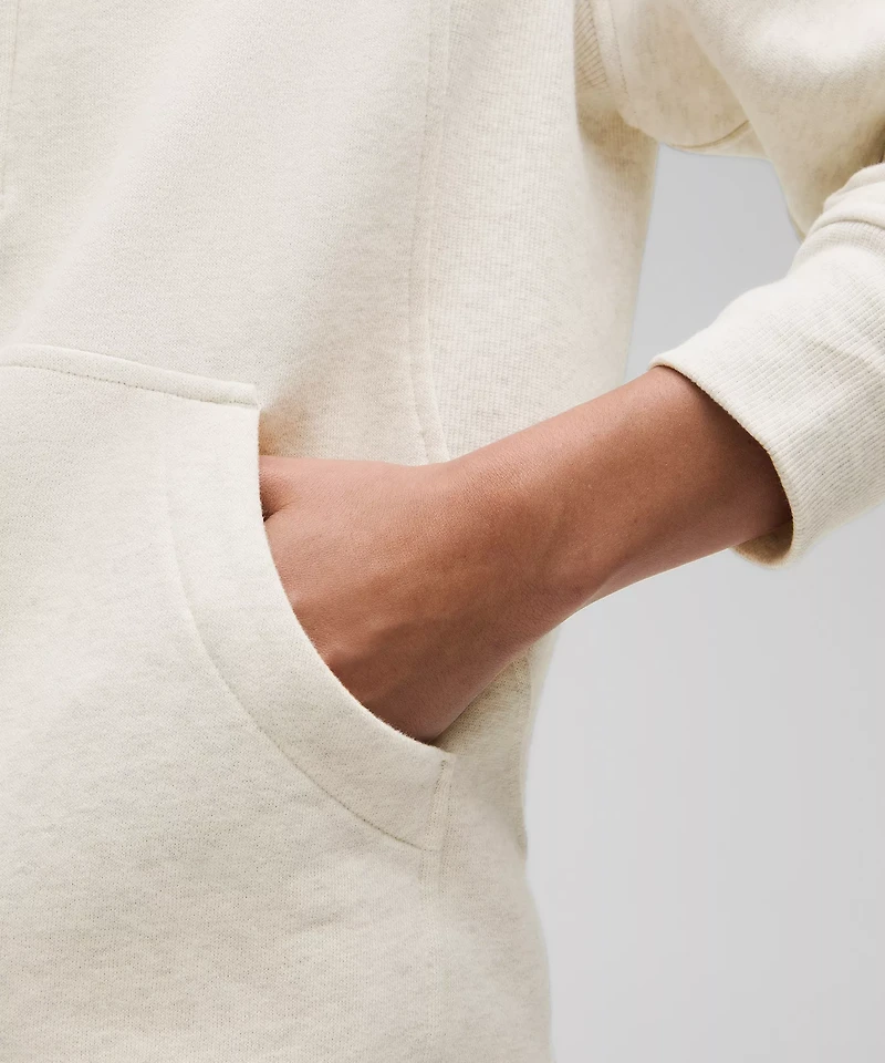 Scuba Oversized Funnel-Neck Half Zip *Long | Women's Hoodies & Sweatshirts