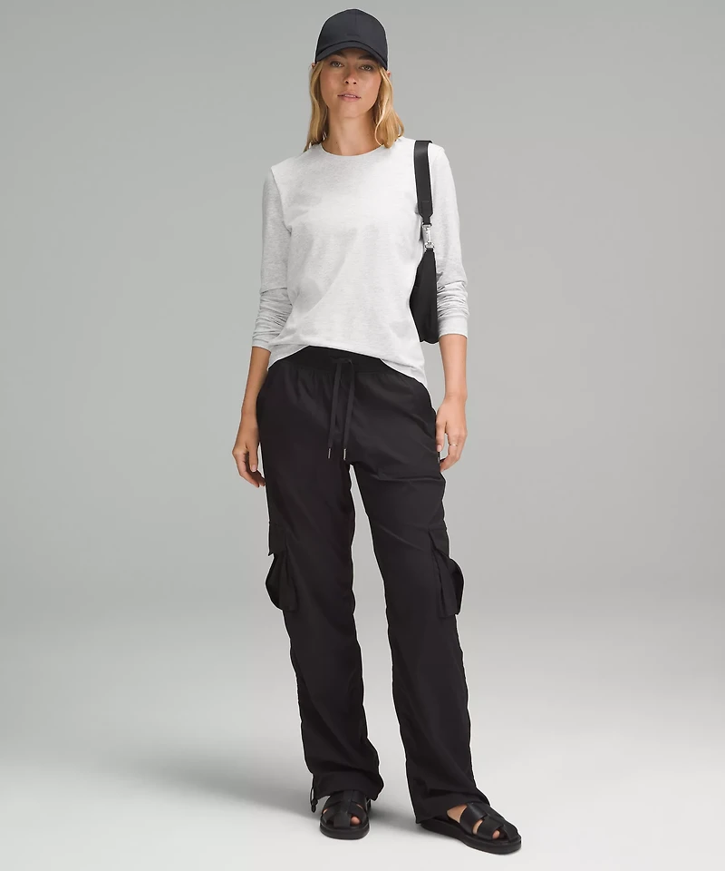 Organic Cotton Crewneck Long-Sleeve Shirt | Women's Long Sleeve Shirts