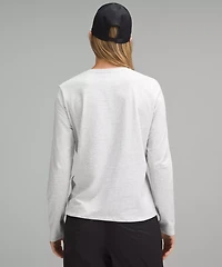 Organic Cotton Crewneck Long-Sleeve Shirt | Women's Long Sleeve Shirts