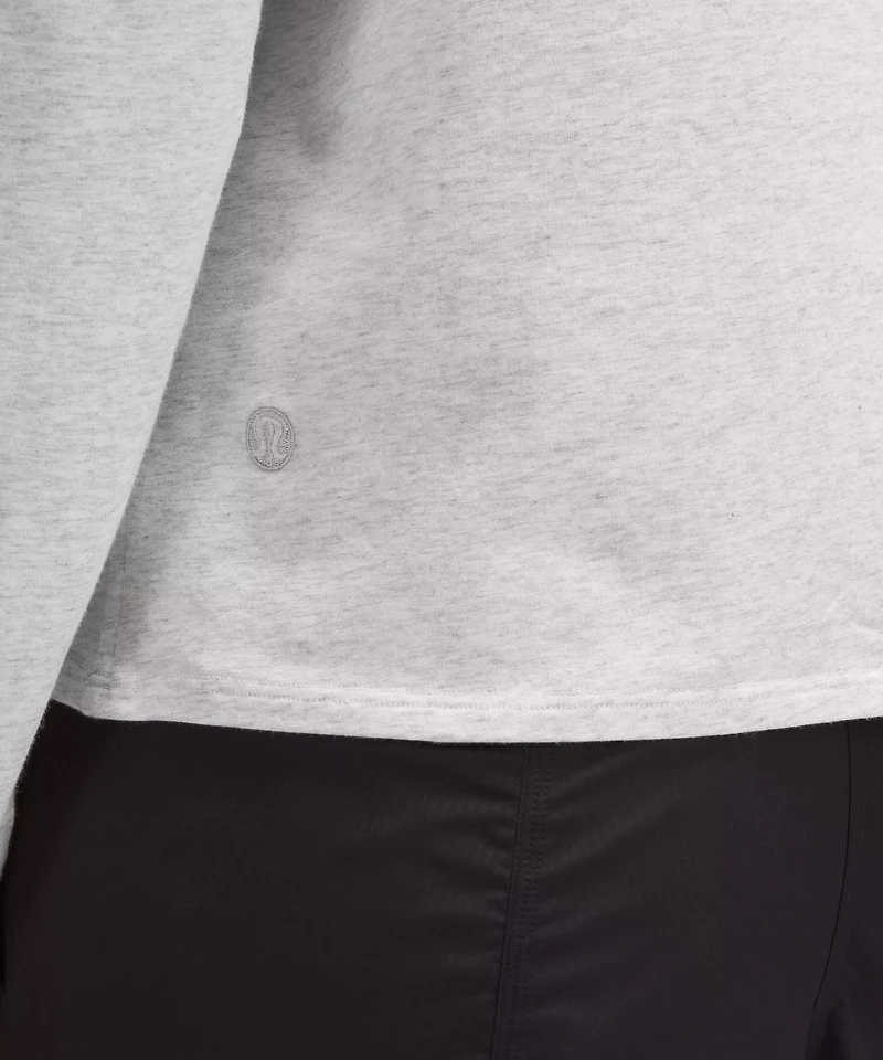 Organic Cotton Crewneck Long-Sleeve Shirt | Women's Long Sleeve Shirts