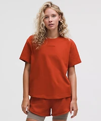 Relaxed-Fit Cotton Jersey T-Shirt *Wordmark | Women's Short Sleeve Shirts & Tee's