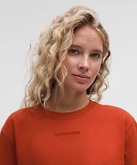 Relaxed-Fit Cotton Jersey T-Shirt *Wordmark | Women's Short Sleeve Shirts & Tee's