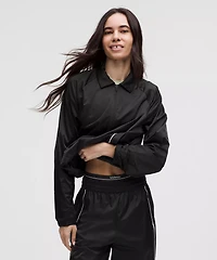 Stretch Satin Nylon Jacket | Women's Coats & Jackets