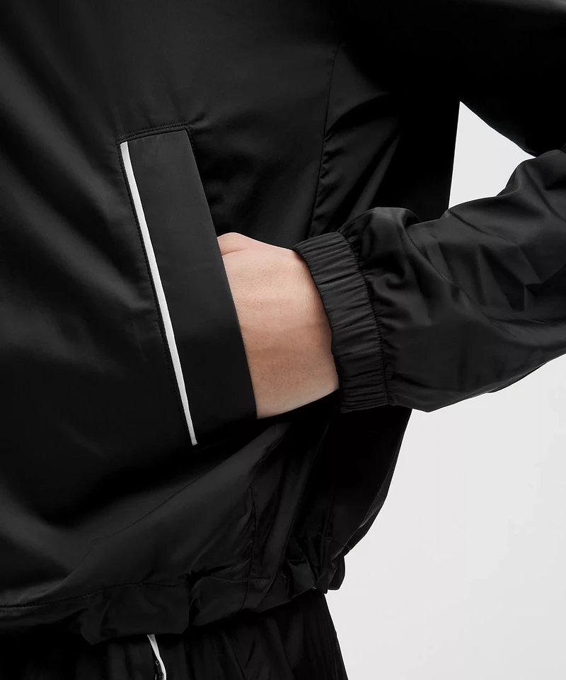 Stretch Satin Nylon Jacket | Women's Coats & Jackets