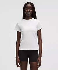 Cotton Terry Short-Sleeve Shirt *SLNSH Collection | Women's Short Sleeve Shirts & Tee's
