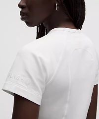 Cotton Terry Short-Sleeve Shirt *SLNSH Collection | Women's Short Sleeve Shirts & Tee's