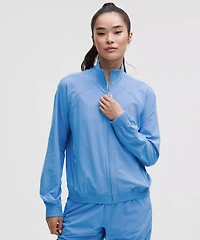 Adapted State Perforated Track Jacket | Women's Coats & Jackets