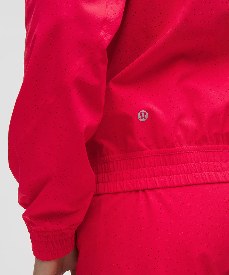 Adapted State Perforated Track Jacket