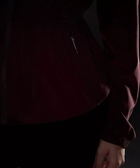 UV-Protective Cinch-Waist Running Jacket