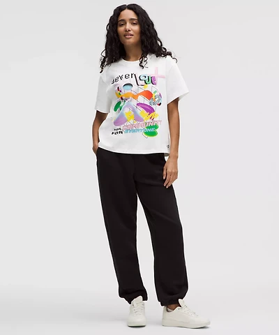 Relaxed-Fit Cotton Jersey T-Shirt *Pride | Women's Short Sleeve Shirts & Tee's