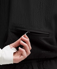 Grid-Texture Hiking Cargo Vest