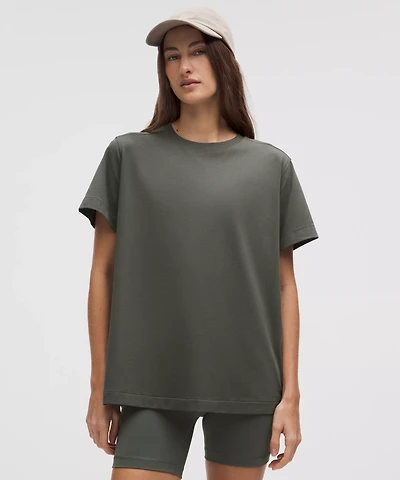 All Yours Organic Cotton Crewneck T-Shirt | Women's Short Sleeve Shirts & Tee's