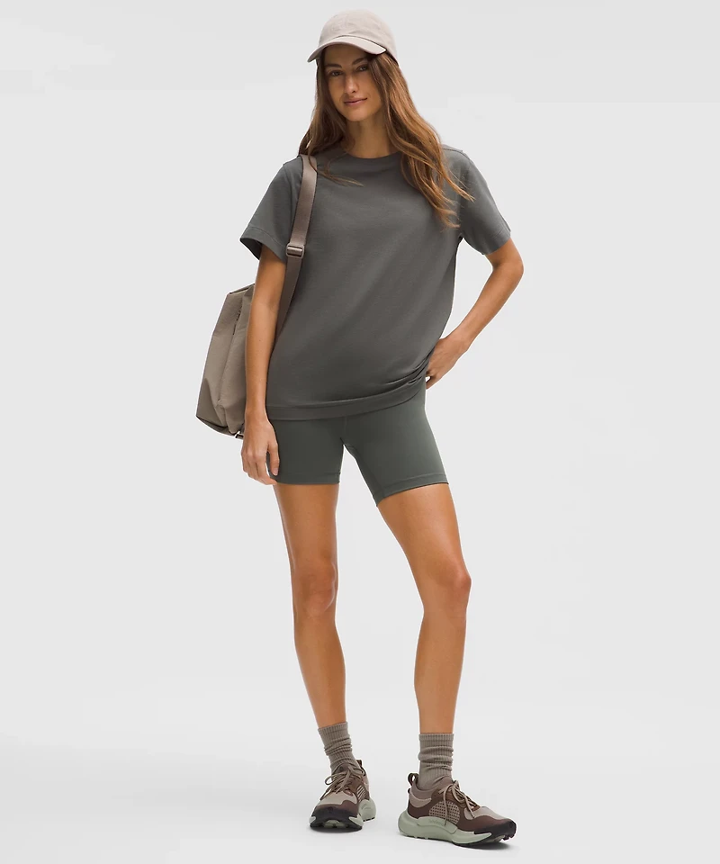 All Yours Organic Cotton Crewneck T-Shirt | Women's Short Sleeve Shirts & Tee's