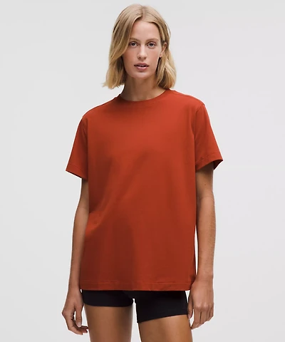 All Yours Organic Cotton Crewneck T-Shirt | Women's Short Sleeve Shirts & Tee's