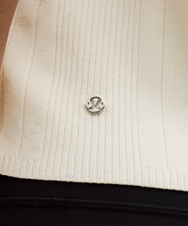 Ribbed Cotton Tipped T-Shirt | Women's Short Sleeve Shirts & Tee's