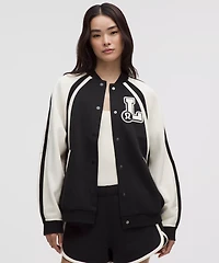 Scuba Oversized Collegiate Jacket *Graphic | Women's Coats & Jackets