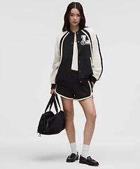 Scuba Oversized Collegiate Jacket *Graphic | Women's Coats & Jackets