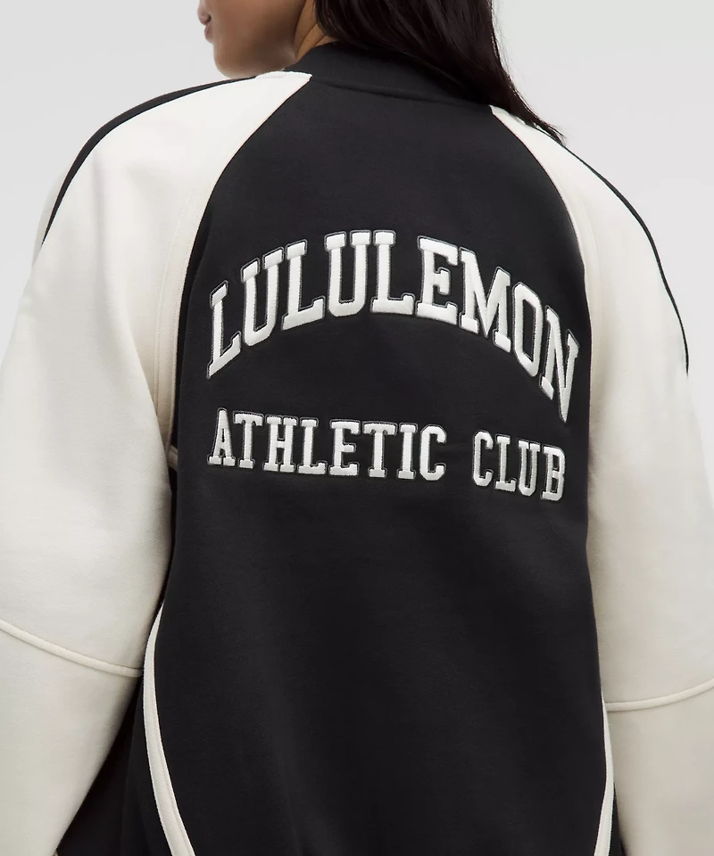 Scuba Oversized Collegiate Jacket *Graphic | Women's Coats & Jackets