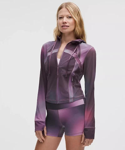 Define Cropped Hooded Jacket *Mesh | Women's Coats & Jackets
