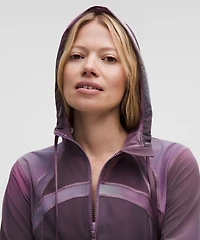 Define Cropped Hooded Jacket *Mesh | Women's Coats & Jackets