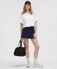 All Yours Organic Cotton Cropped T-Shirt | Women's Short Sleeve Shirts & Tee's
