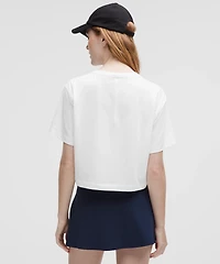 All Yours Organic Cotton Cropped T-Shirt | Women's Short Sleeve Shirts & Tee's