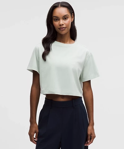 All Yours Organic Cotton Cropped T-Shirt