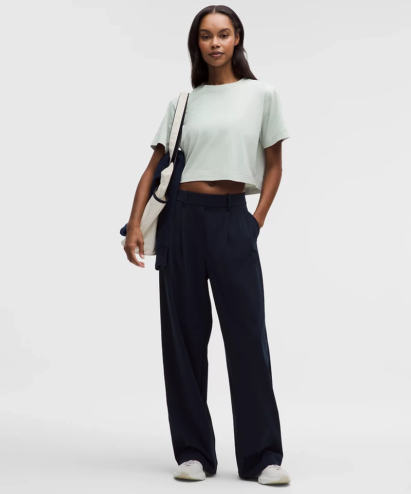 All Yours Organic Cotton Cropped T-Shirt