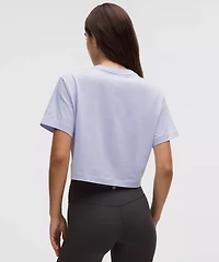 All Yours Organic Cotton Cropped T-Shirt | Women's Short Sleeve Shirts & Tee's