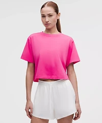 All Yours Organic Cotton Cropped T-Shirt