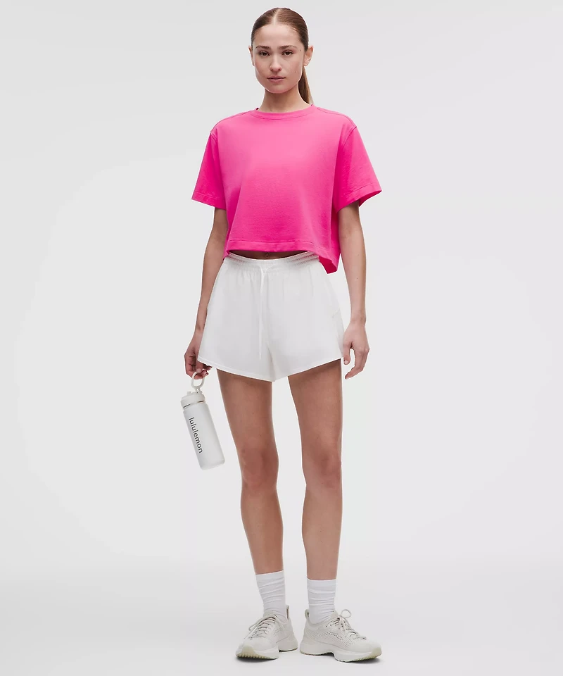 All Yours Organic Cotton Cropped T-Shirt
