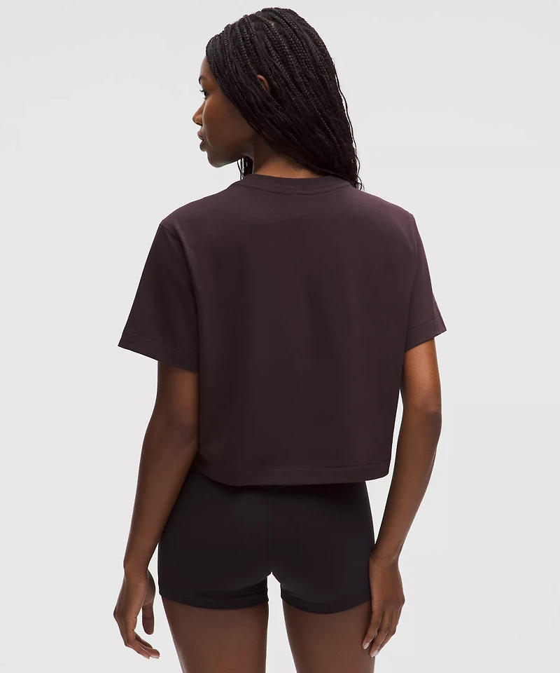 All Yours Organic Cotton Cropped T-Shirt | Women's Short Sleeve Shirts & Tee's