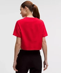 All Yours Organic Cotton Cropped T-Shirt