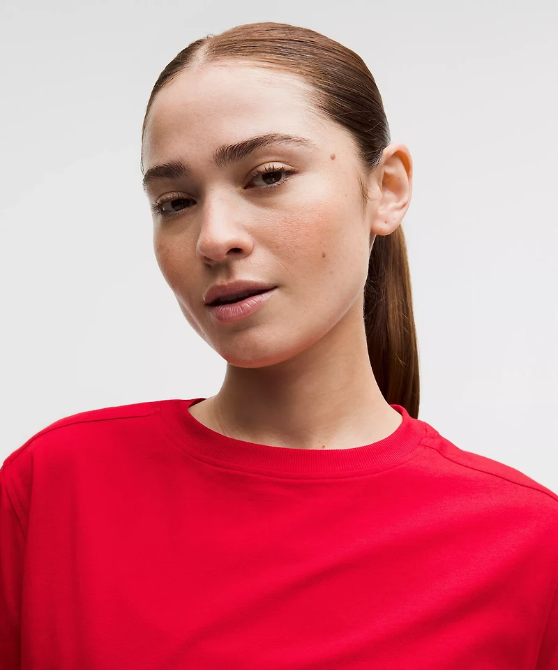 All Yours Organic Cotton Cropped T-Shirt