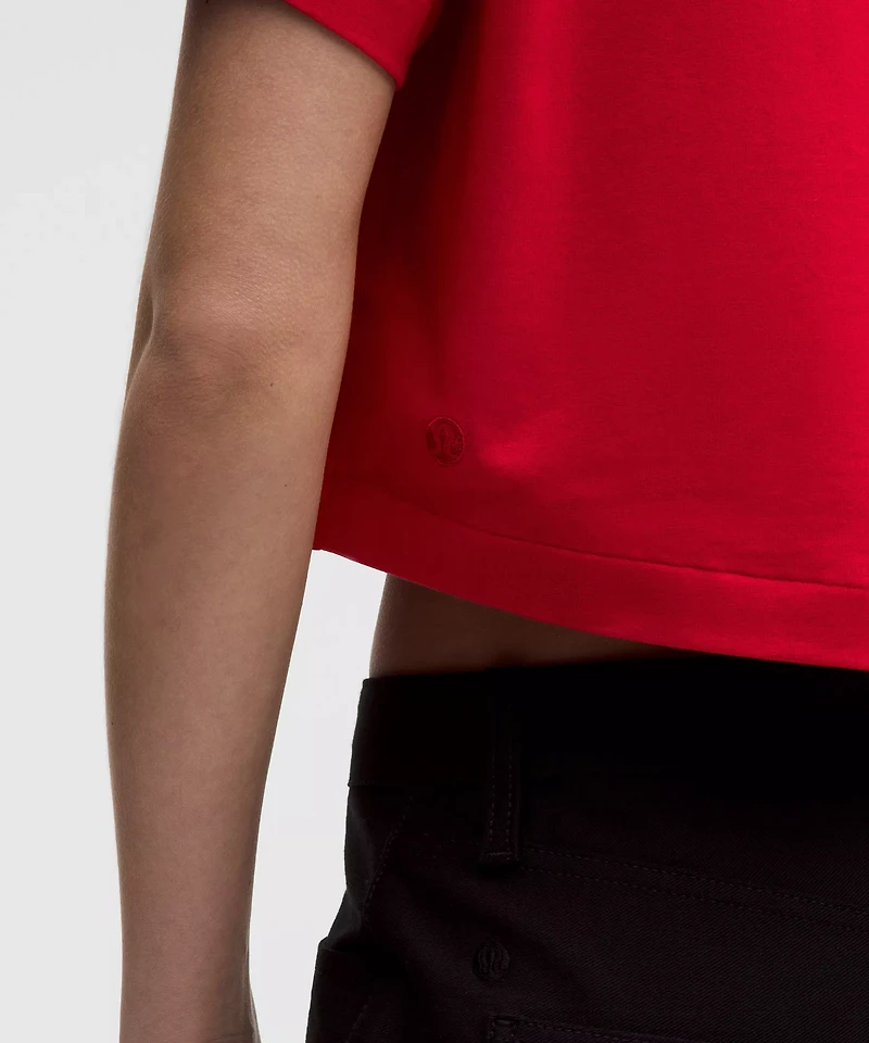 All Yours Organic Cotton Cropped T-Shirt