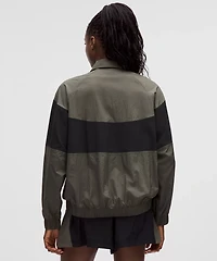 Nylon Collared Jacket *Retro Remix Set | Women's Coats & Jackets