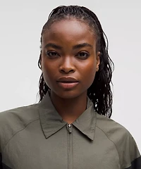 Nylon Collared Jacket *Retro Remix Set | Women's Coats & Jackets