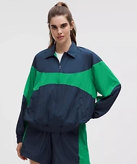 Nylon Collared Jacket *Retro Remix Set | Women's Coats & Jackets