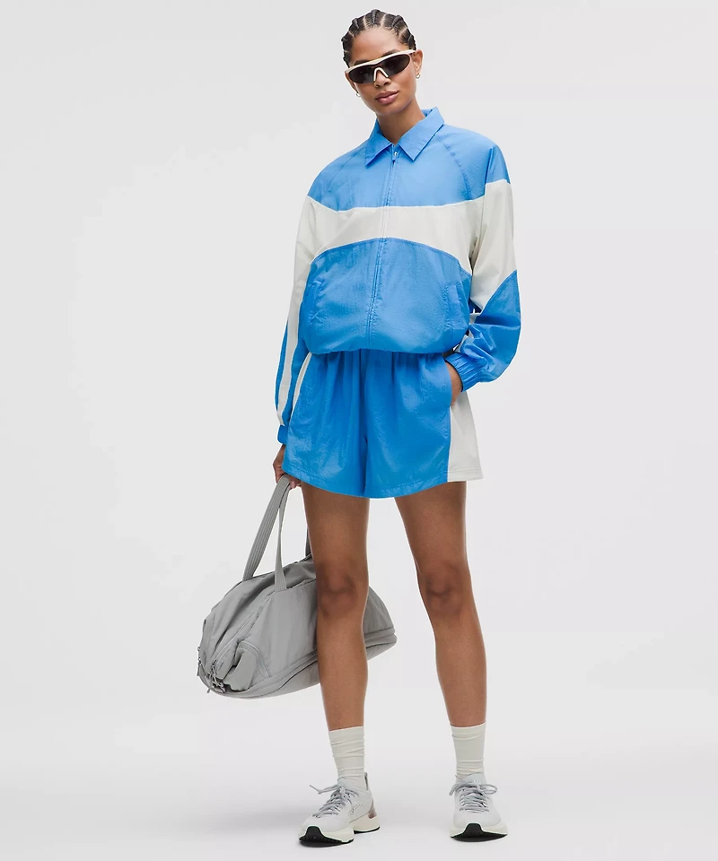 Nylon Collared Jacket *Retro Remix Set | Women's Coats & Jackets