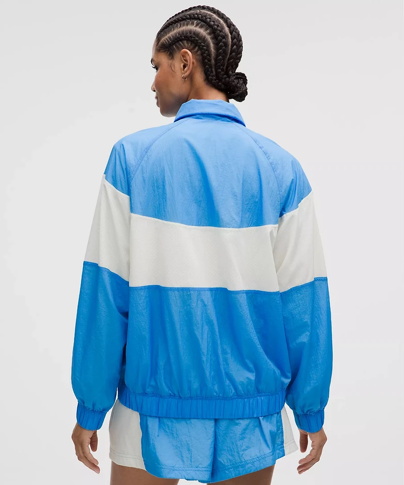 Nylon Collared Jacket *Retro Remix Set | Women's Coats & Jackets
