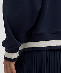 Perfectly Oversized Ringer Crew | Women's Hoodies & Sweatshirts