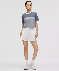 Seamless Classic-Fit Mariner Stripe Cropped T-Shirt | Women's Short Sleeve Shirts & Tee's