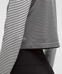 Seamless Classic-Fit Mariner Stripe Long-Sleeve Shirt | Women's Long Sleeve Shirts