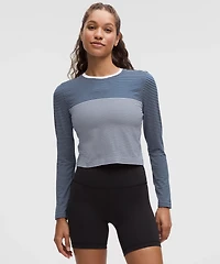 Seamless Classic-Fit Mariner Stripe Long-Sleeve Shirt | Women's Long Sleeve Shirts