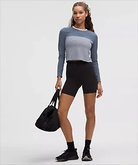 Seamless Classic-Fit Mariner Stripe Long-Sleeve Shirt | Women's Long Sleeve Shirts