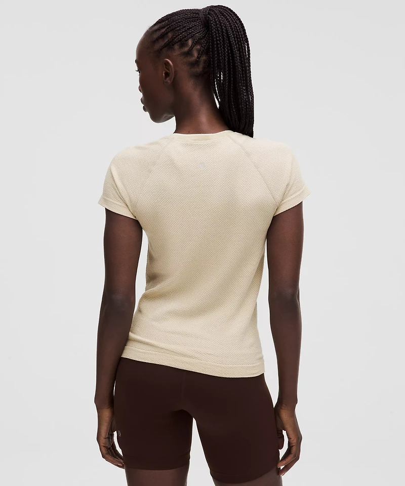 Swiftly Tech Short-Sleeve 2.0 Waist Length *Textured Knit | Women's Short Sleeve Shirts & Tee's