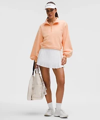 Cotton Terry Tennis Half Zip | Women's Hoodies & Sweatshirts